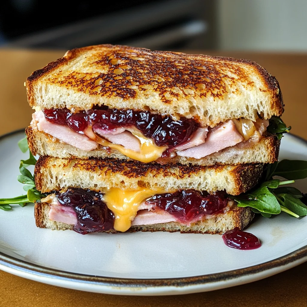 Ham Cheddar Cranberry Melt