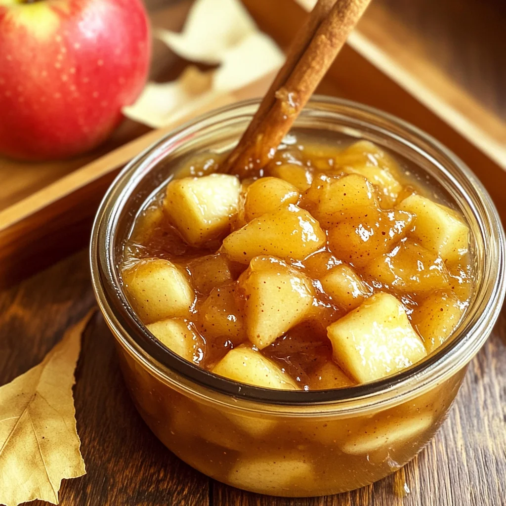 Homemade Apple Pie Filling