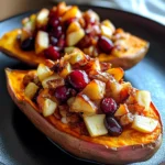 Indulge in Cranberry Apple Twice-Baked Sweet Potatoes This Fall!