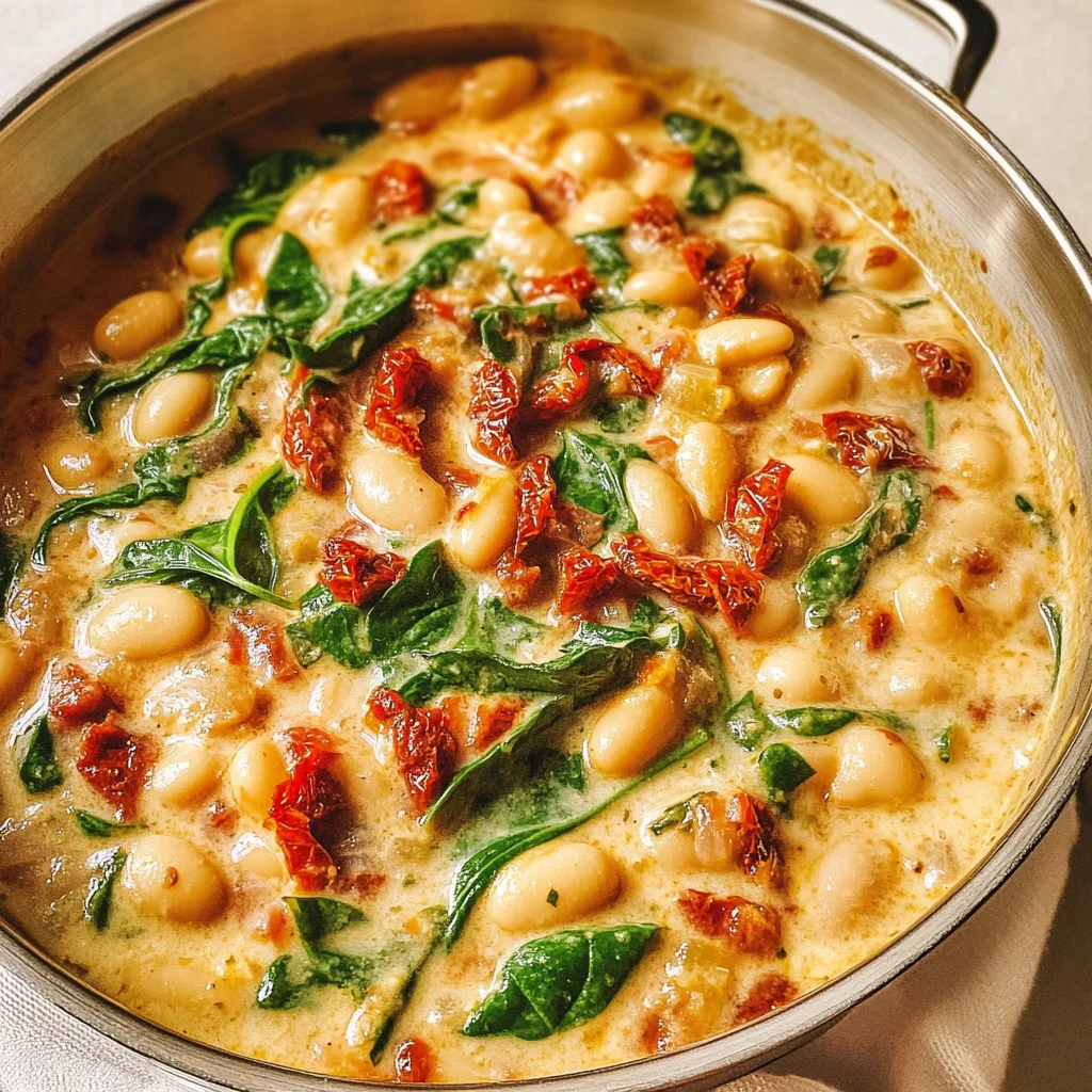 Marry Me Butter Beans (With Creamy Tuscan Sauce)