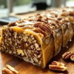 Nana’s 3-Ingredient Pecan Log