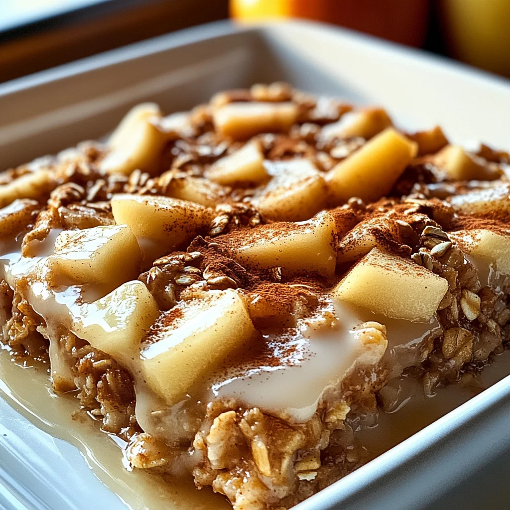 Oatmeal Apple Breakfast Bake
