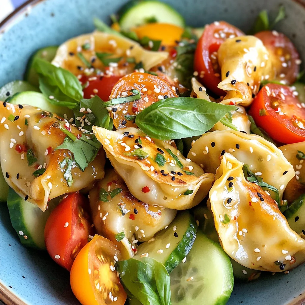 Potsticker Salad (Dumpling Salad)