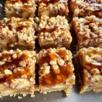Salted Caramel Apple Pie Bars