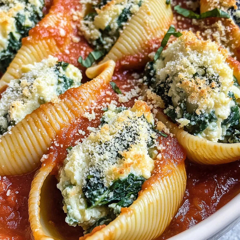 Vegan Stuffed Shells