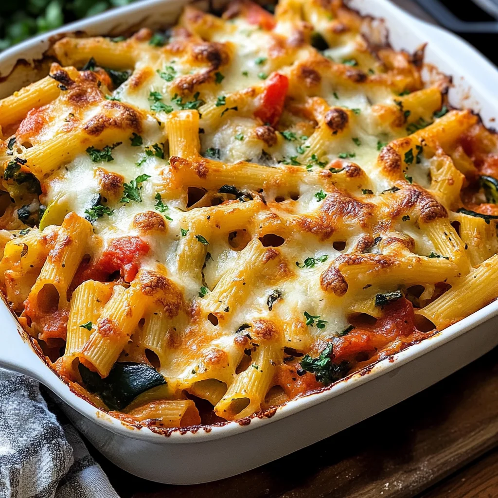 Vegetable Pasta Bake Recipe