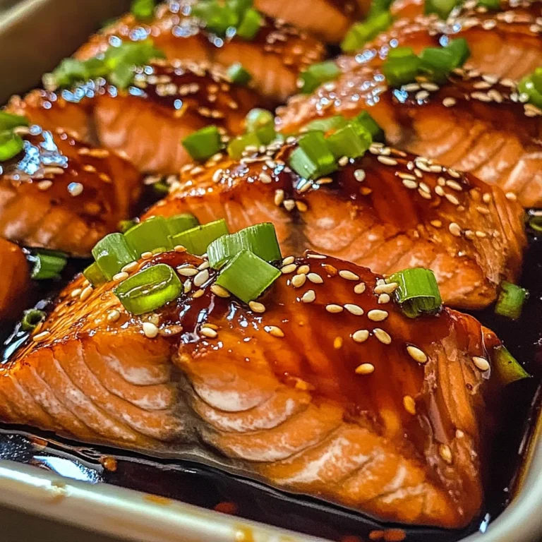 Baked Teriyaki Salmon