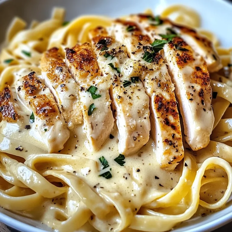 Chicken Fettuccine Alfredo