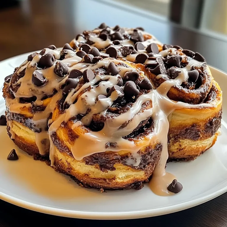 Chocolate Chip Cinnamon Rolls