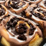 Chocolate Espresso Cinnamon Rolls