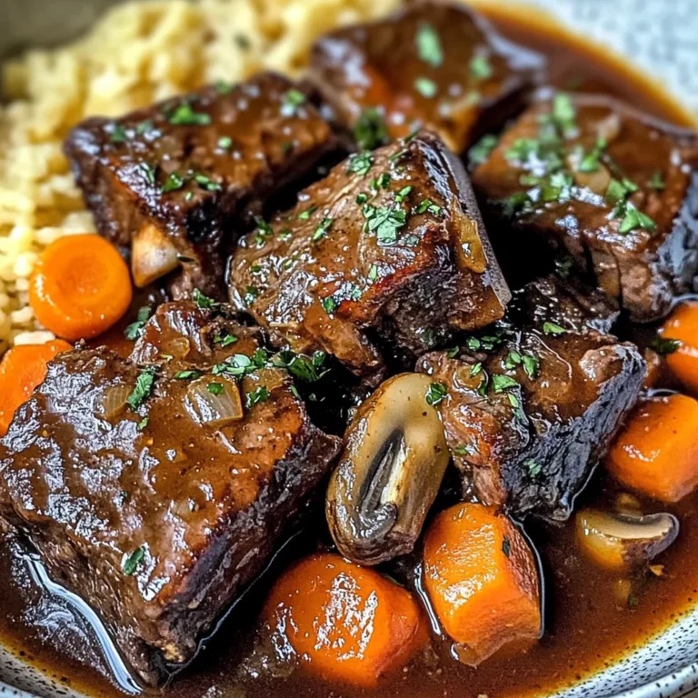 Crockpot Beef Short Ribs