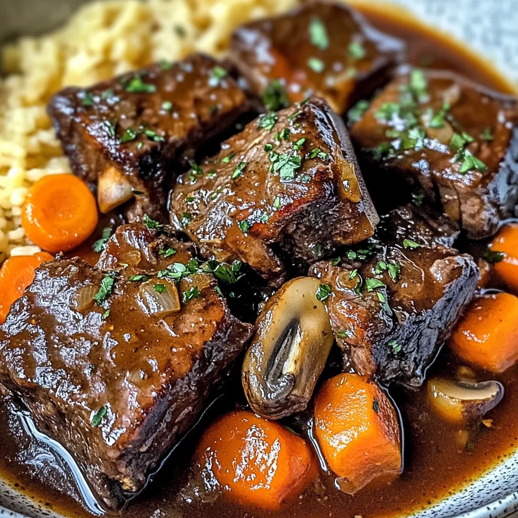 Crockpot Beef Short Ribs
