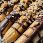 Frozen Banana Snickers