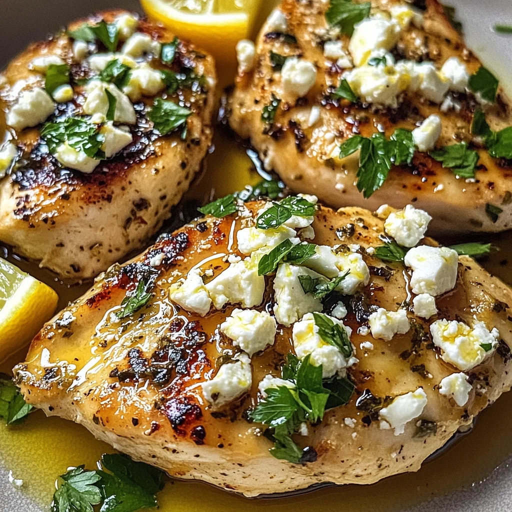 Hot Honey Infused Feta Chicken