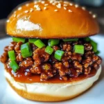 Korean Beef Sloppy Joes