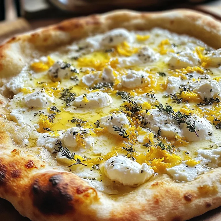 Lemon Pizza