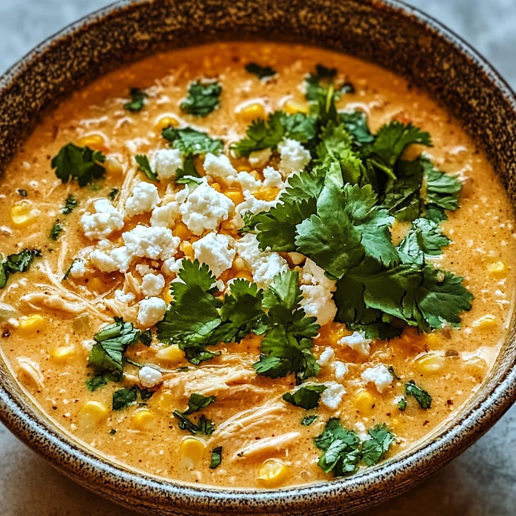 Mexican Street Corn Soup