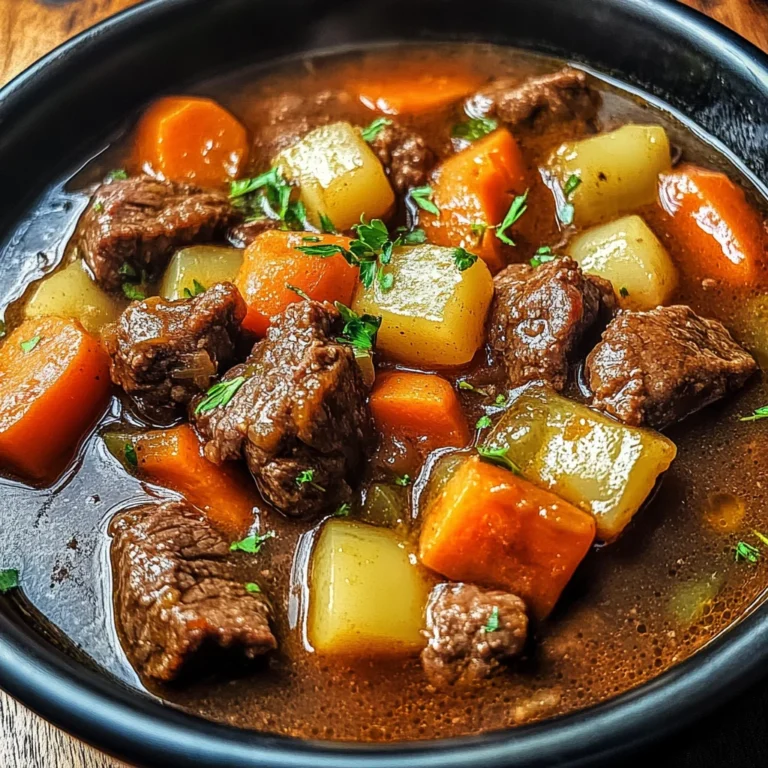 Old Fashioned Beef Stew