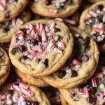 Peppermint Chocolate Chip Cookies