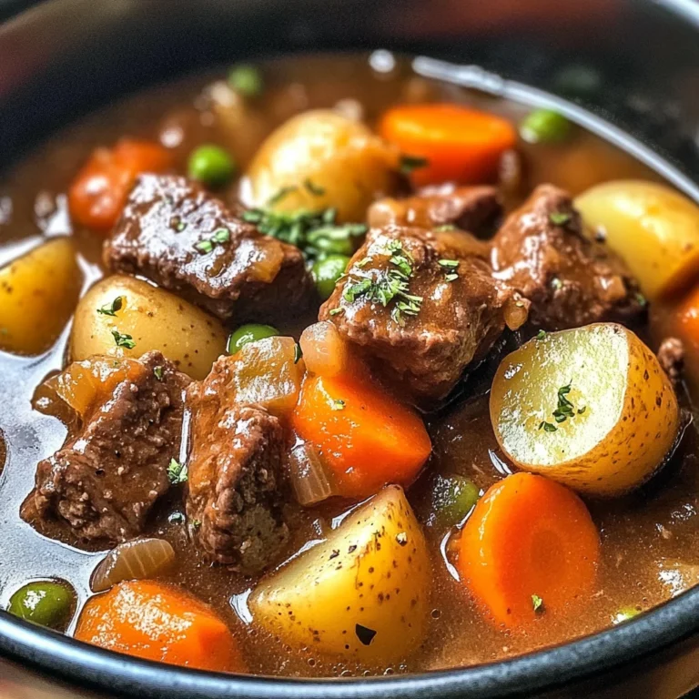 Slow Cooker Beef Stew
