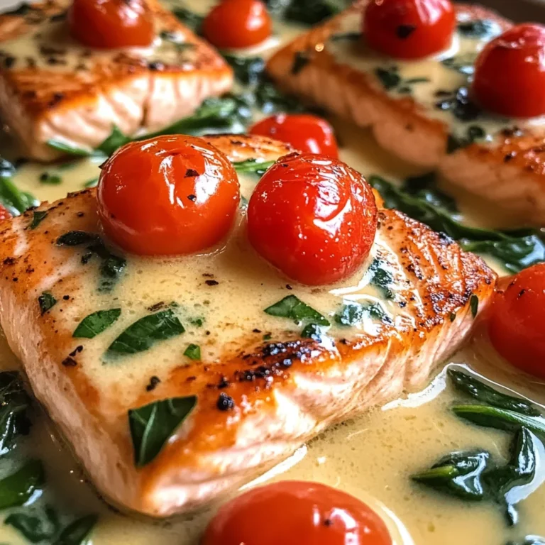 Tuscan Butter Salmon