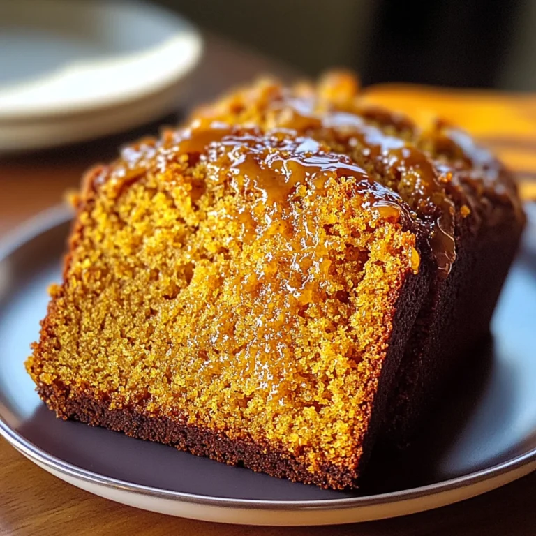 Vanilla Pudding Pumpkin Bread